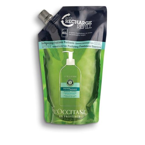 L’occitane Aromachology Purifying Freshness Shampoo - Aromakoloji Canlandırıcı Ferahlatıcı Şampuan - Ekolojik & Ekonomik Yedek