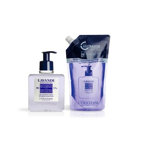 L’occitane Lavender Cleansing Hand Wash Refill Duo - Lavanta Sıvı Sabun Ekonomik Yedek İkilisi